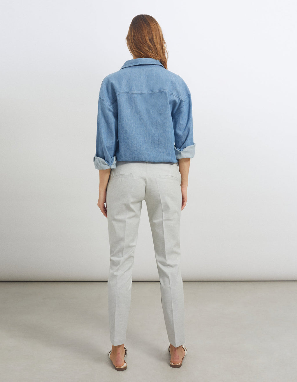 Pantalón Basic Lizzy Fancy - Cloudy - Mujer