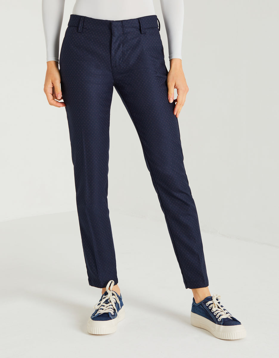 Lizzy Fancy H23 Cigarette Jeans - Navy Track - Women's