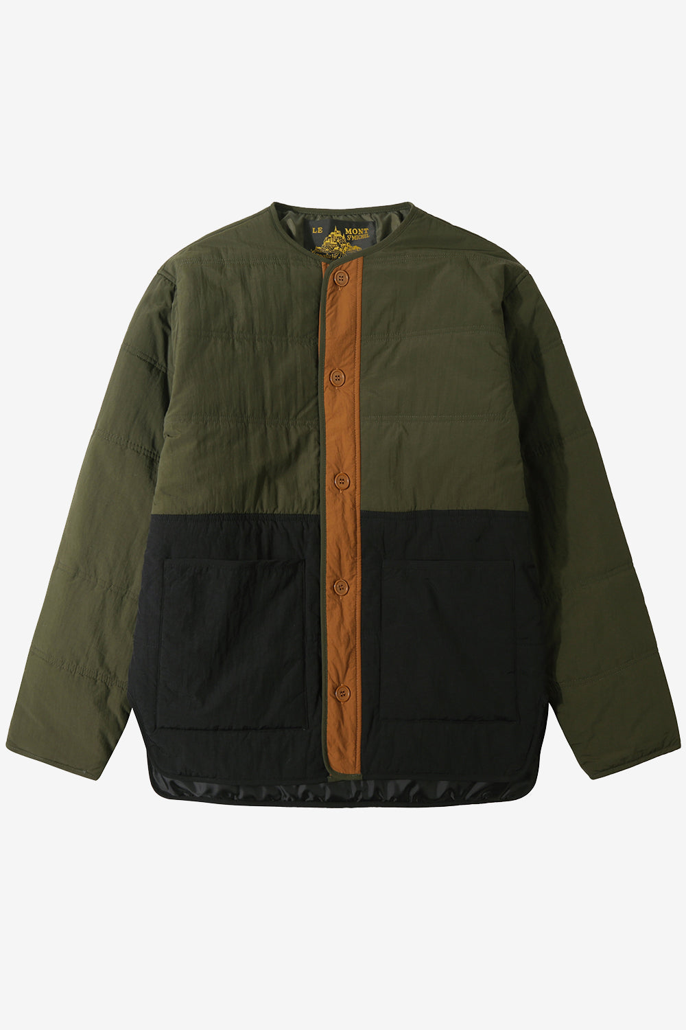 Veste Matelassée Tricolore - Black - Homme