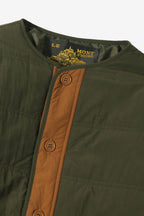 Veste Matelassée Tricolore - Black - Homme