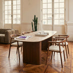 Loden - Table De Séjour - Céramique Effet Travertin - Vert