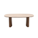 Loden - Table De Séjour - Céramique Effet Travertin - Vert