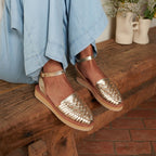 Sandalias Loma - Champán