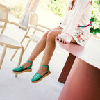 Sandalias Loma - Verde Esmeralda