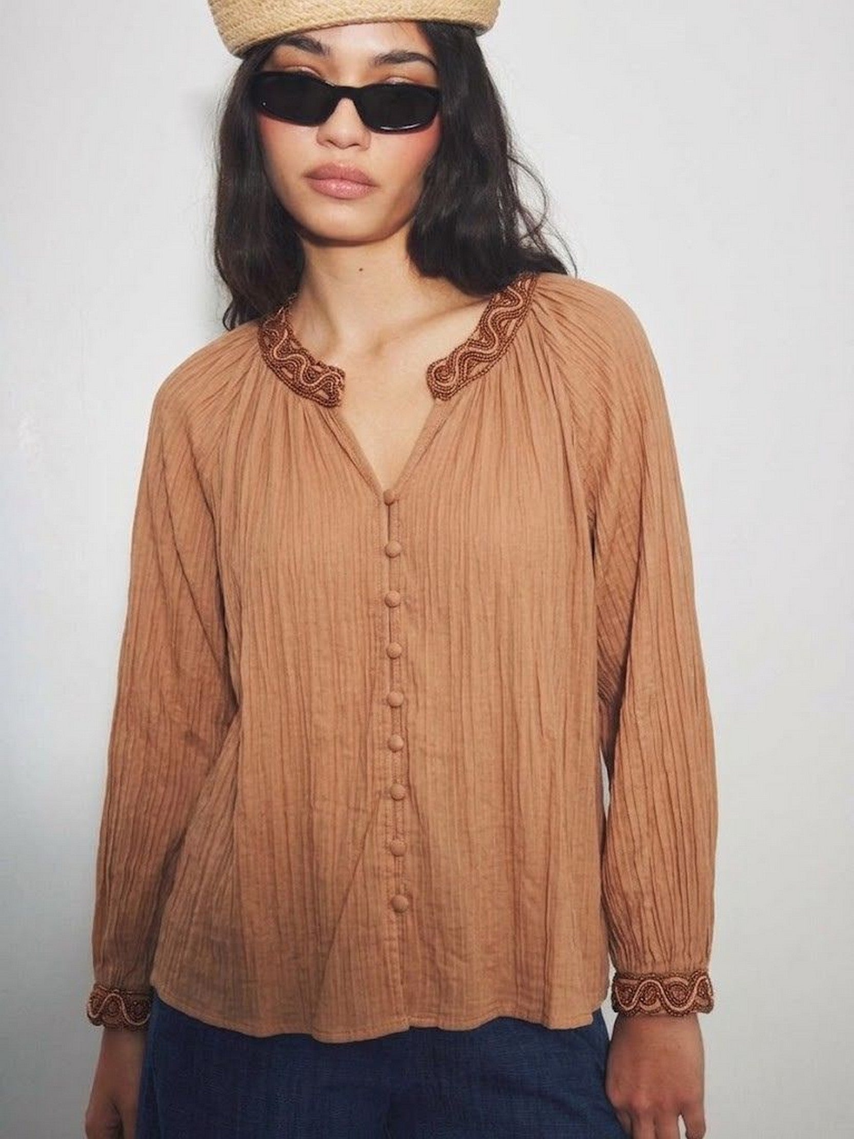 Camisa Lomza - Beige