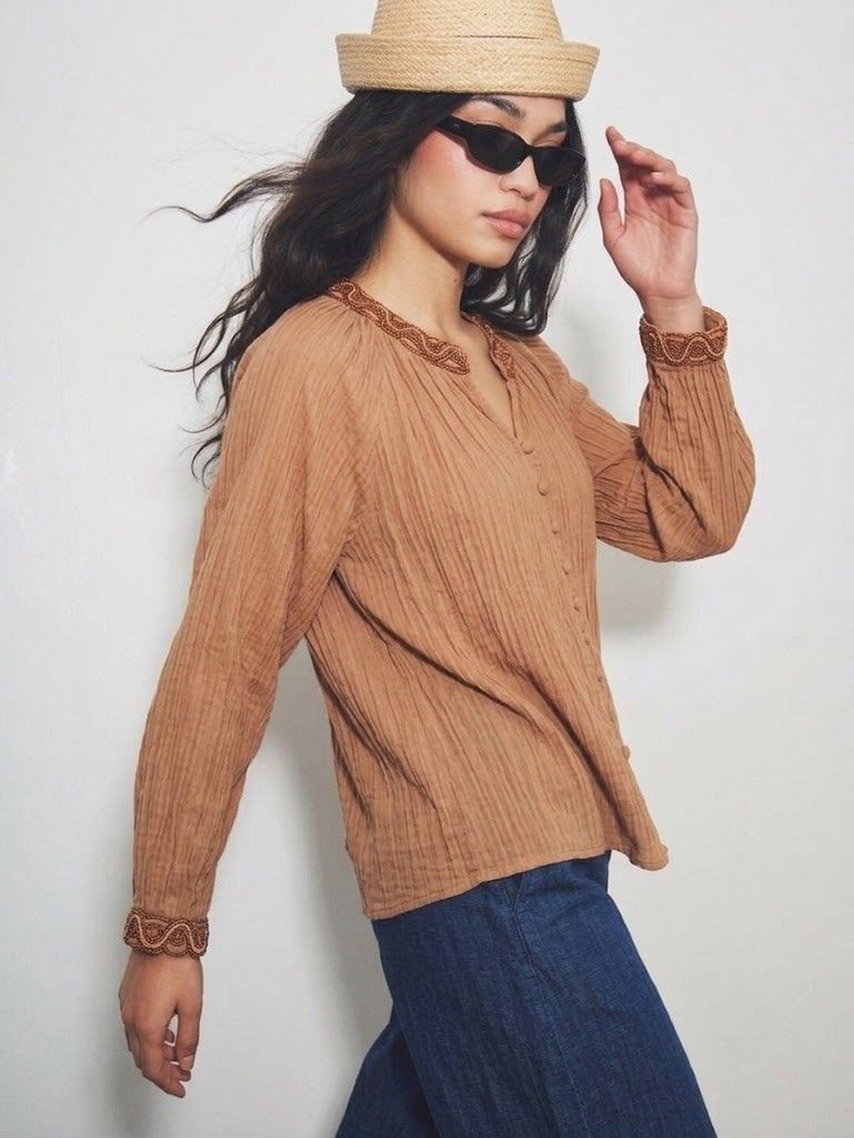 Camisa Lomza - Beige