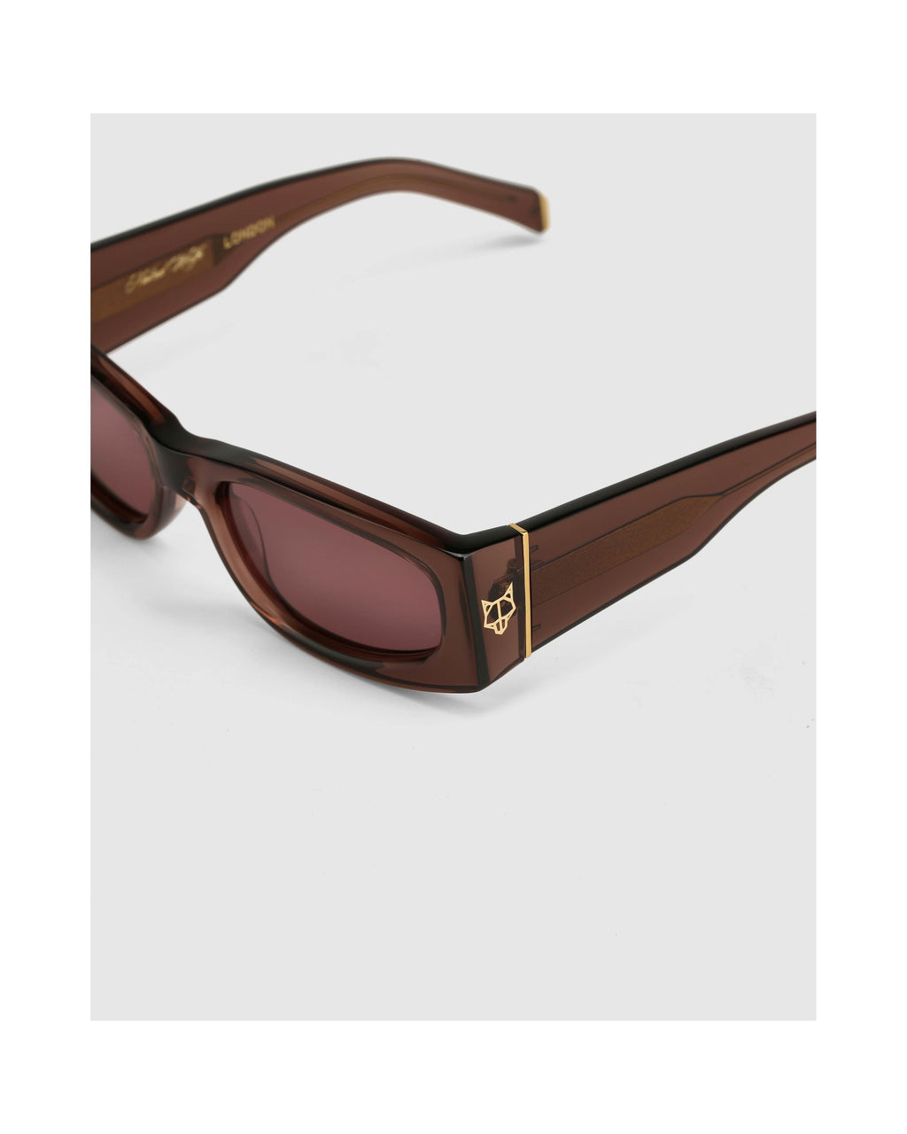 Lunettes De Soleil London - Chocolat - Femme