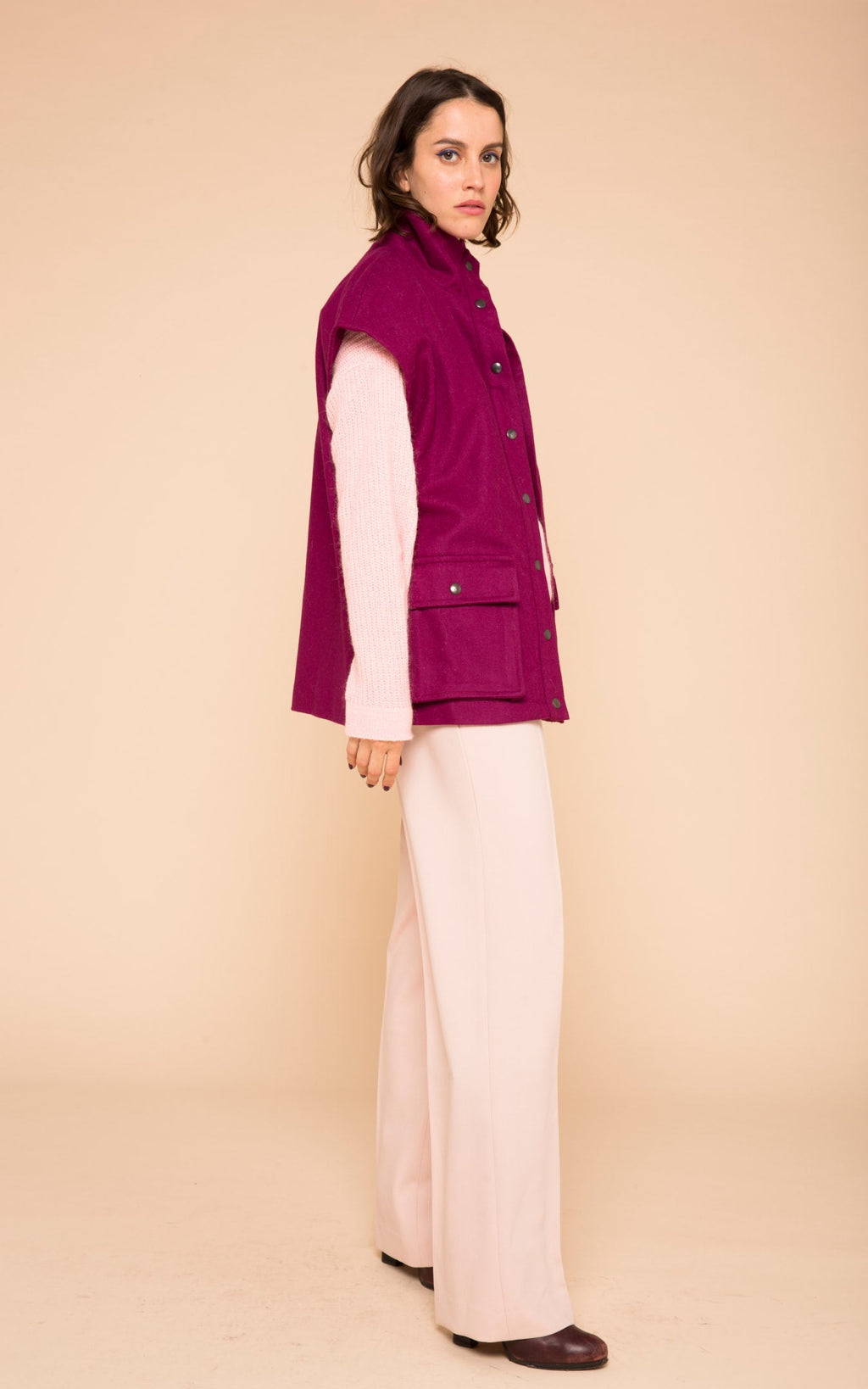 Modetrotter - Virgil Paty Fuchsia Jacket