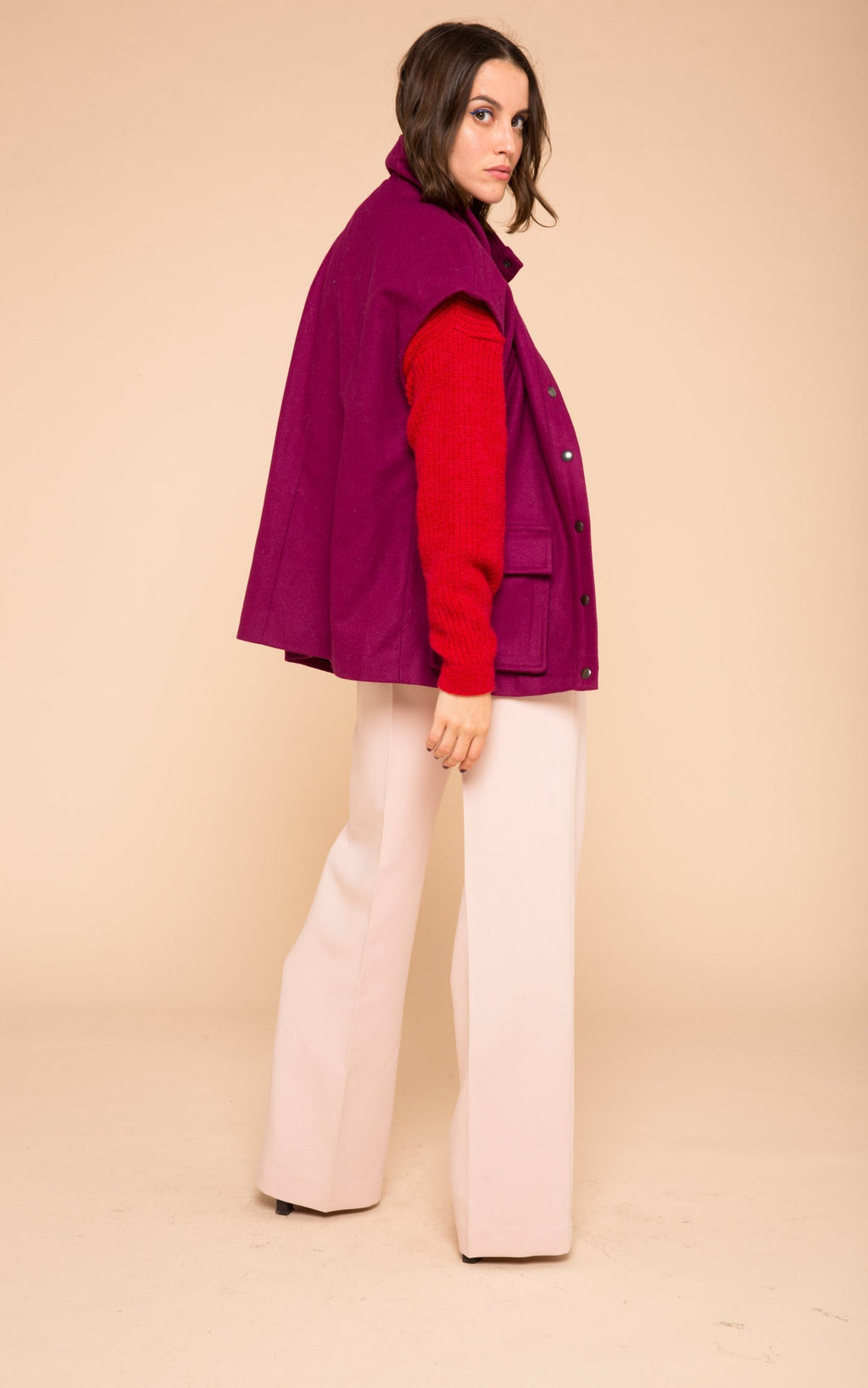 Modetrotter - Virgil Paty Fuchsia Jacket