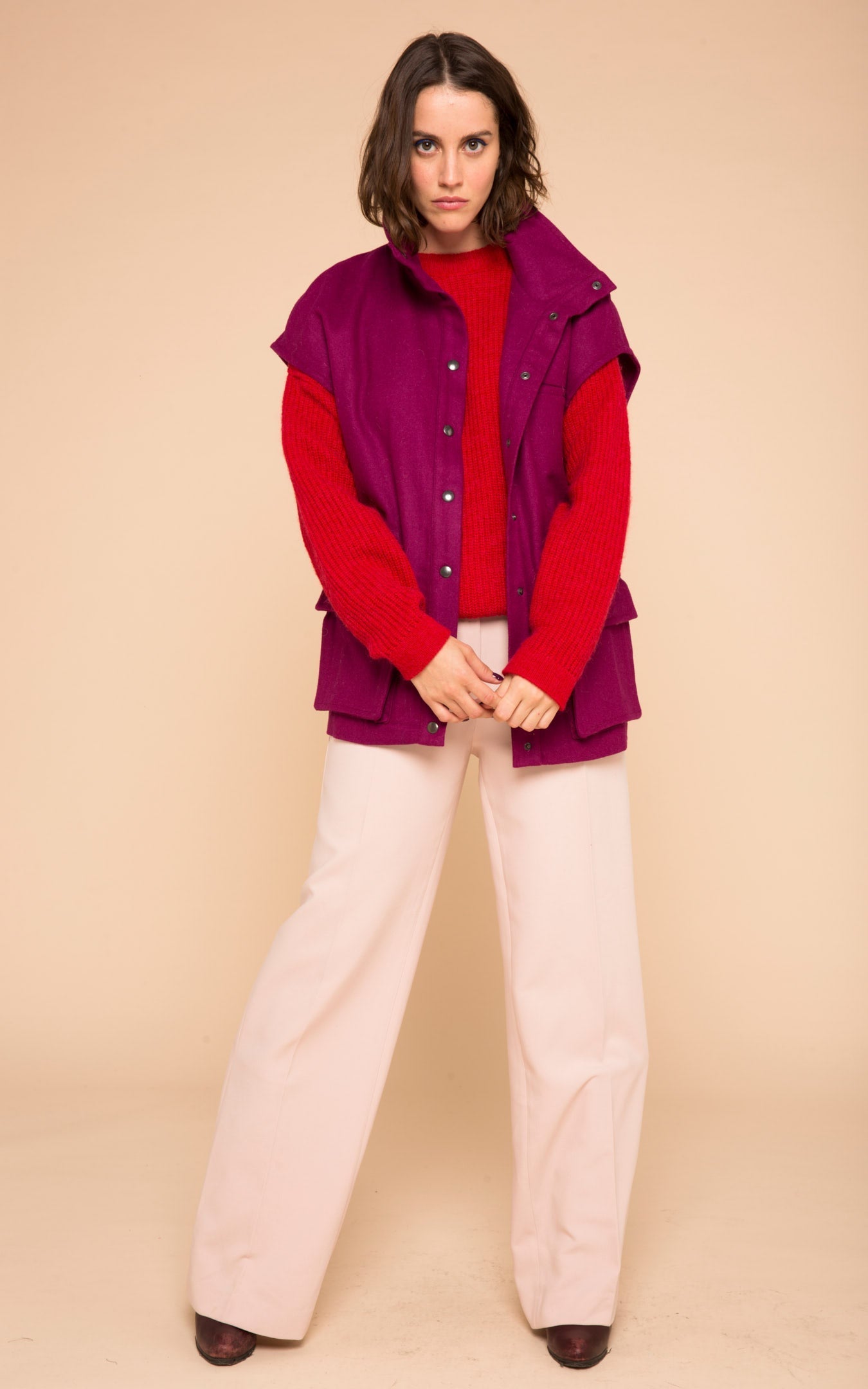 Modetrotter - Virgil Paty Fuchsia Jacket