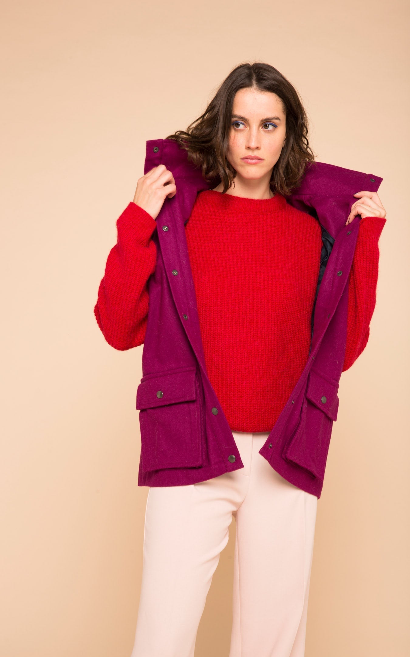Modetrotter - Virgil Paty Fuchsia Jacket