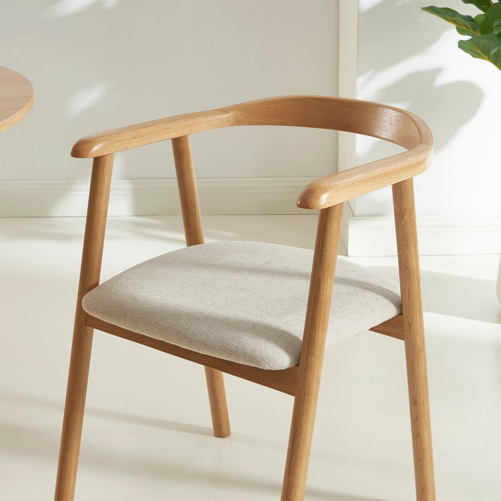 Lorenz - Sillas - Tela - Beige