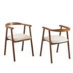 Lorenz - Chairs - Walnut Fabric - Beige
