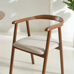 Lorenz - Chairs - Walnut Fabric - Beige