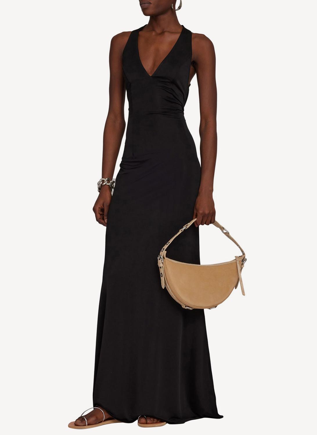 Louisa Ballou - Dress - Black - Women