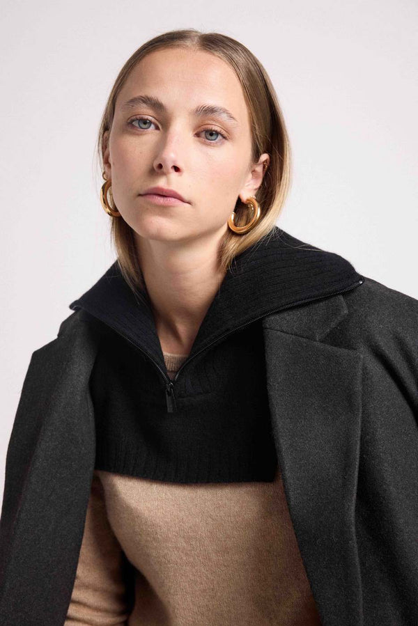 Louise Rullekravekrave - Sort - Unisex