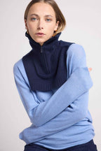 Col Camionneur Louise - Bleu Marine