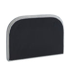 Louison - Cabecero - Tela de lino a rayas - Blanco y azul