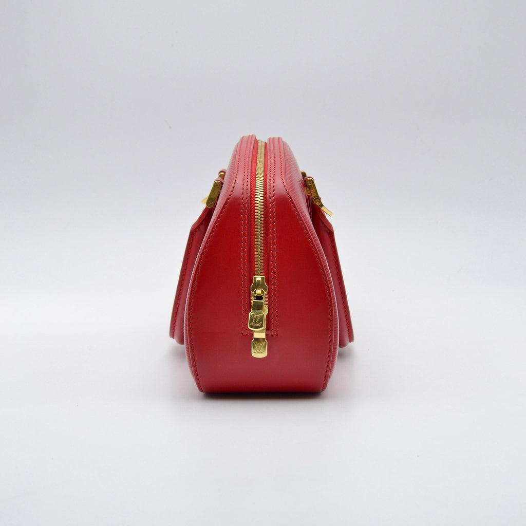 Louis Vuitton Jasmin Bag in Red Epi Leather