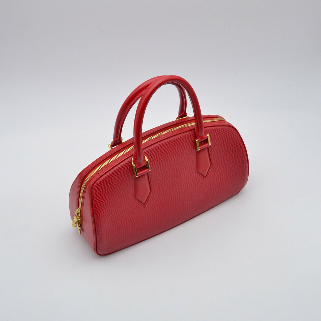 Louis Vuitton Jasmin Bag in Red Epi Leather
