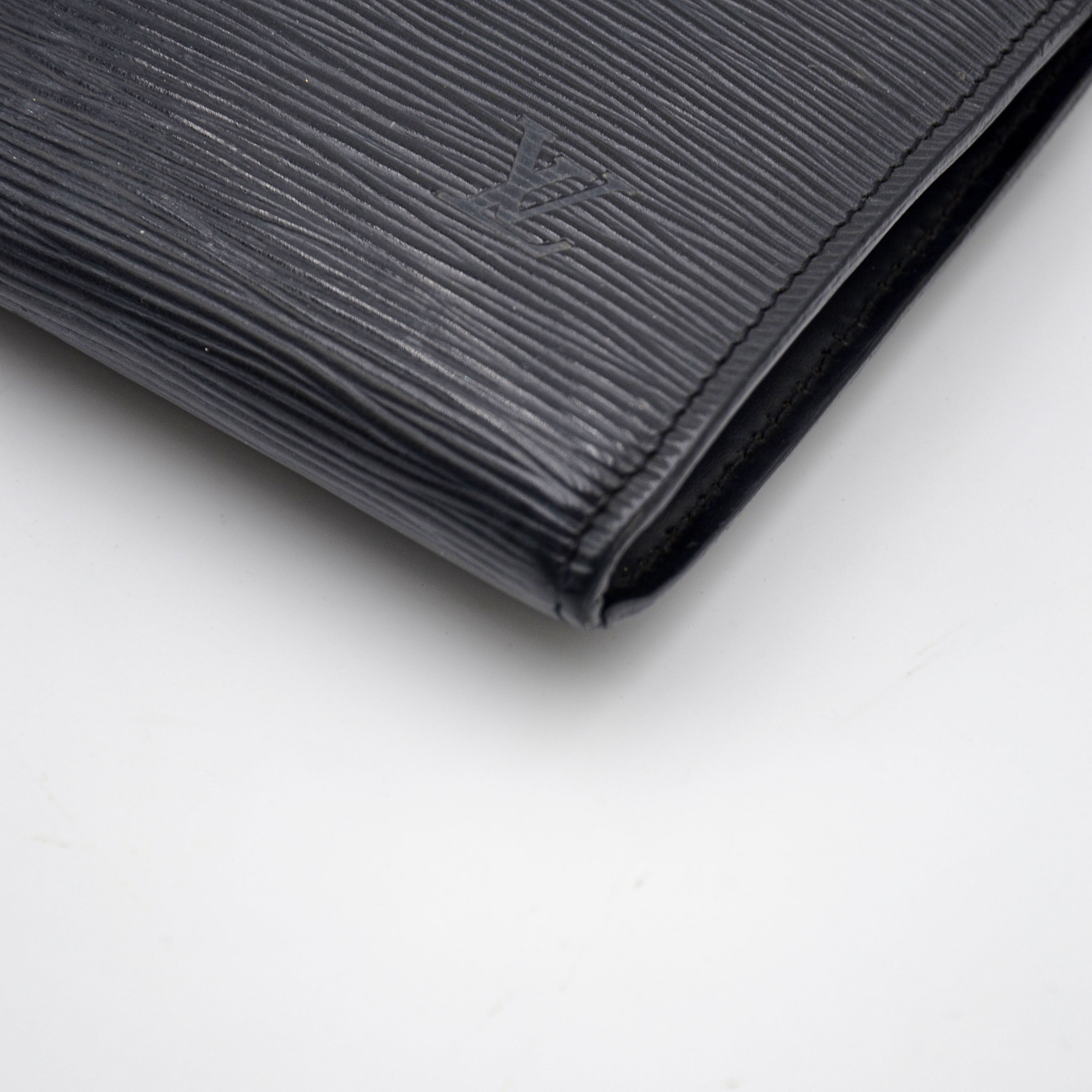Pochette Louis Vuitton Accessoires Cuir Épi Noir