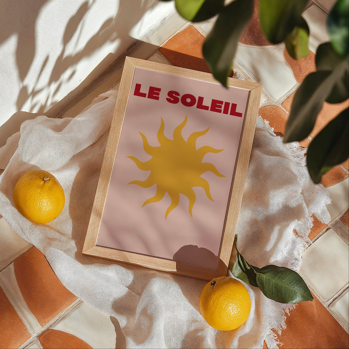Soleil 1 - Rose