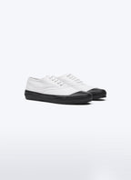 Fursac - Tennis Blanches En Toile De Coton - Blanc - Homme