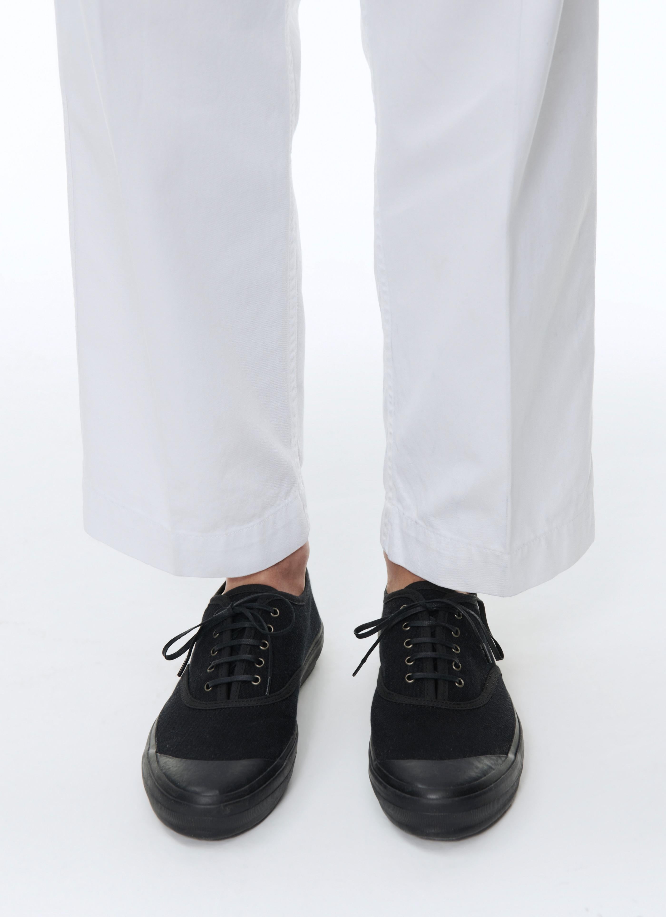 Fursac - Tennis En Toile De Coton - Noir - Homme