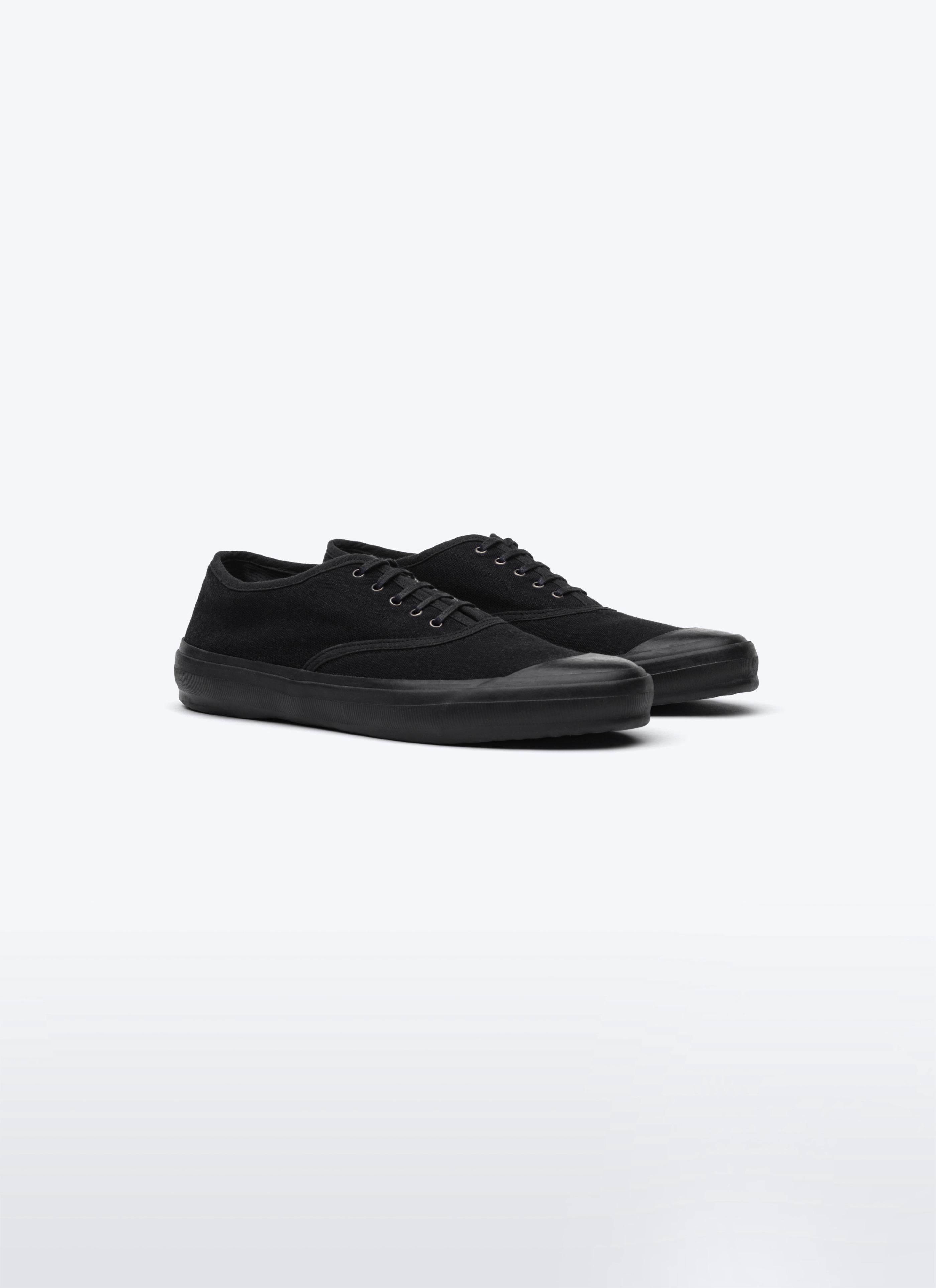 Fursac - Tennis En Toile De Coton - Noir - Homme