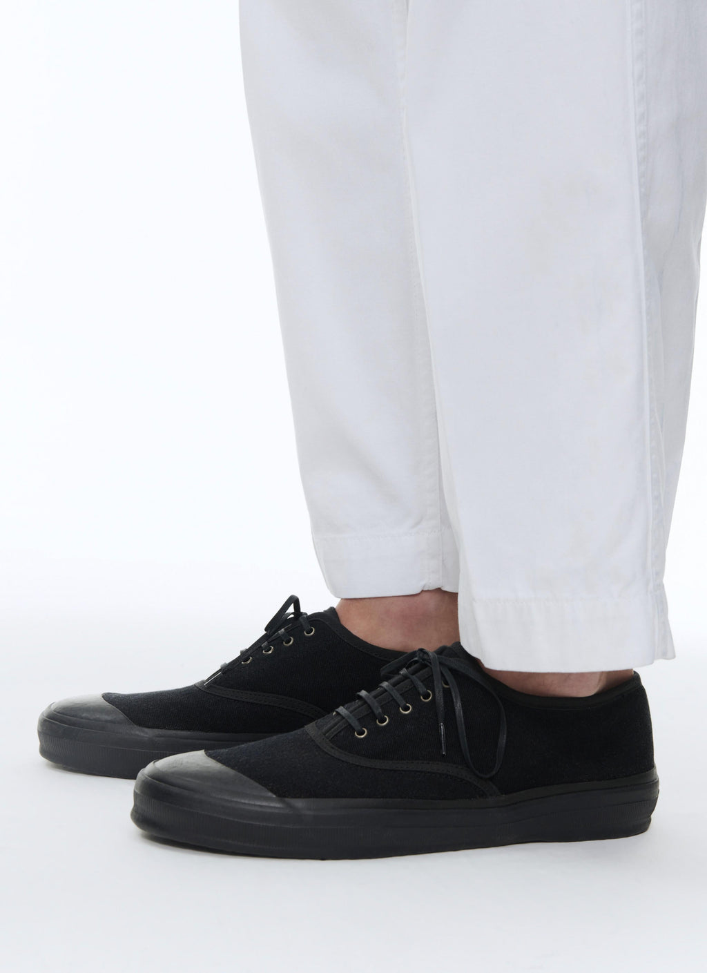 Fursac - Tennis En Toile De Coton - Noir - Homme