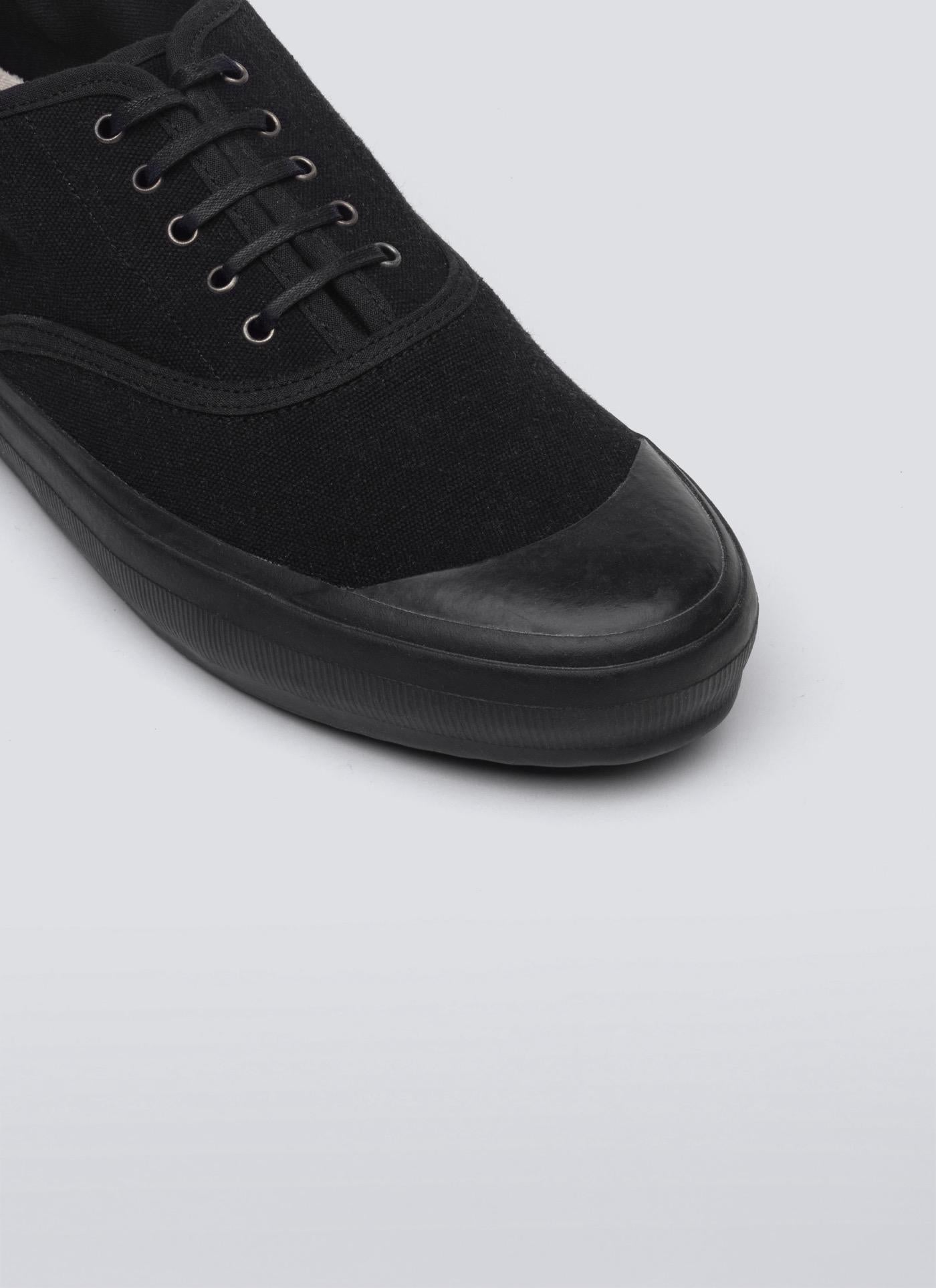Fursac - Tennis En Toile De Coton - Noir - Homme