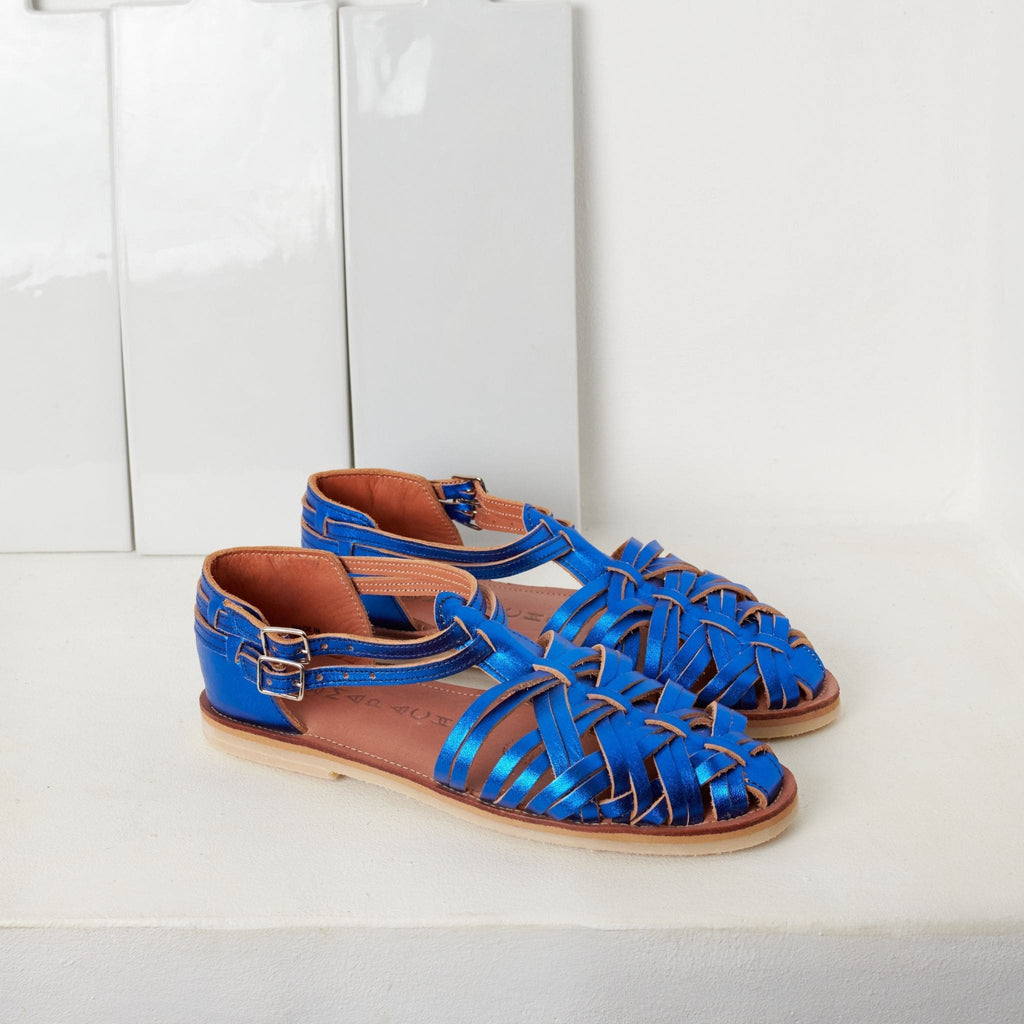 Huaraches Lucia - Bleu Flashy