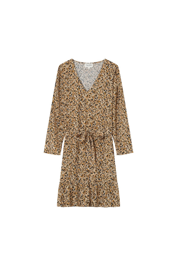 Kurzes Kleid Luciole - Beige
