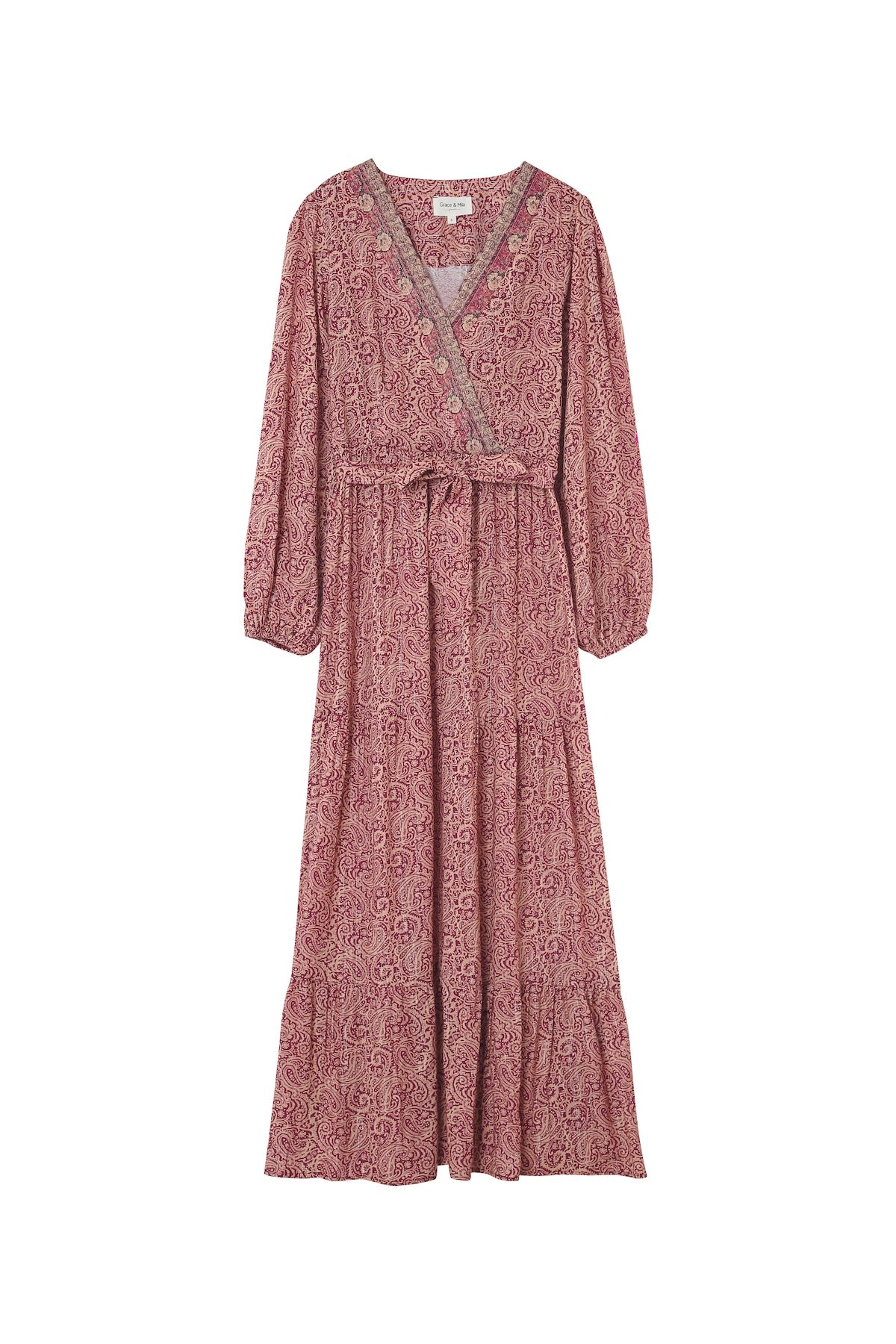 Ludivine Maxi Dress - Peony