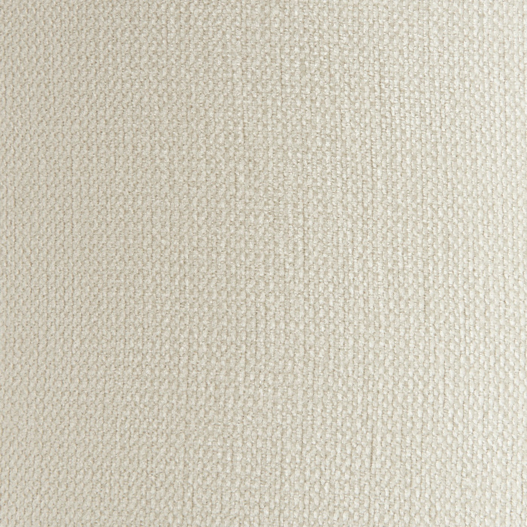 Luisa - Chairs - Chenille Fabric - Ecru And Brown Metal Legs