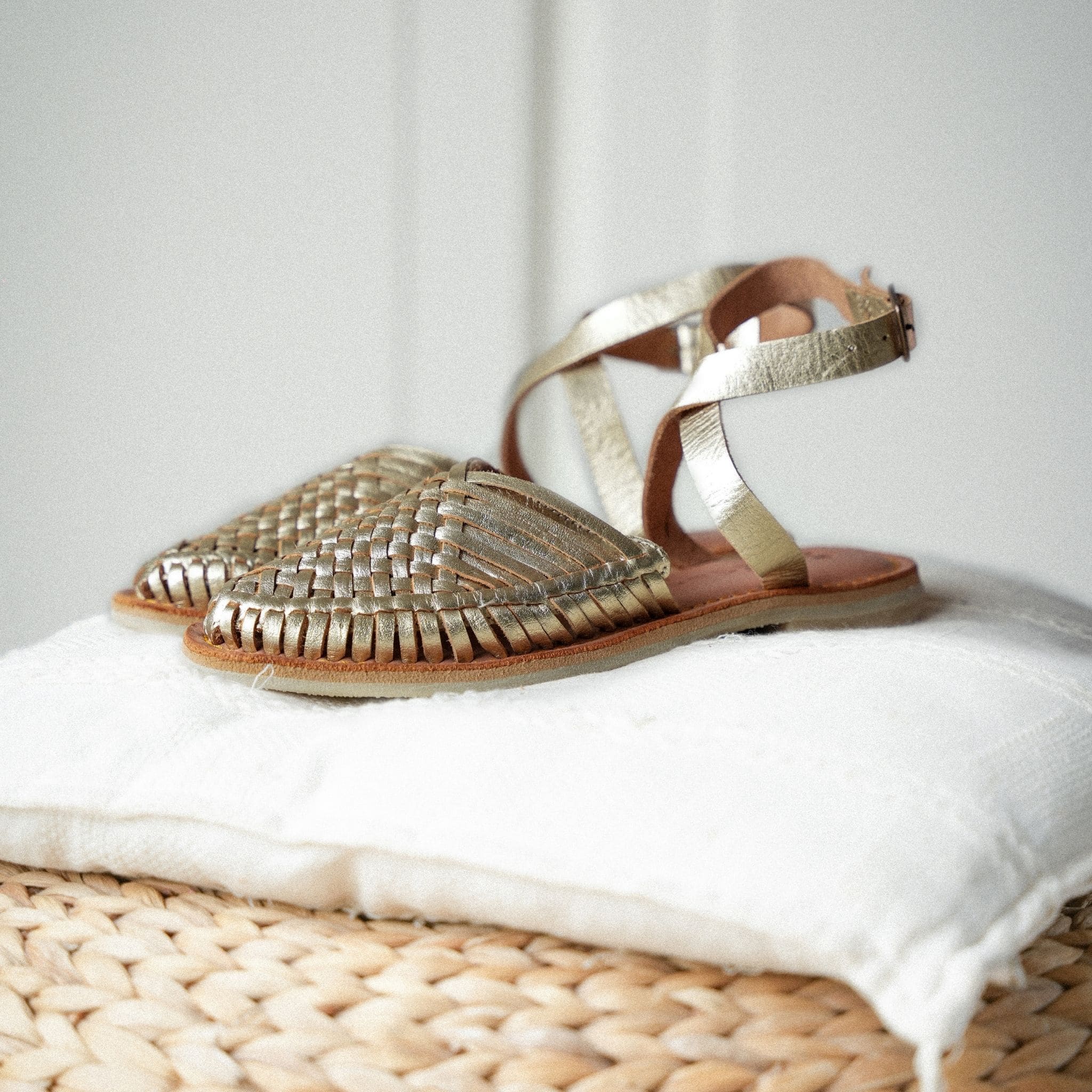 Lupita Sandals - Champagne