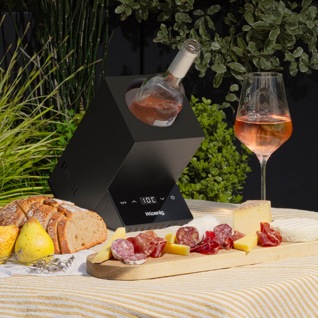 Enfriador de Vino Eléctrico - Negro
