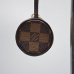 Pochette Louis Vuitton Papillon Toile Damier Ébène