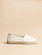 Espadrilles Plates Lyonnaise Daim - Cuir Daim Gris - Homme