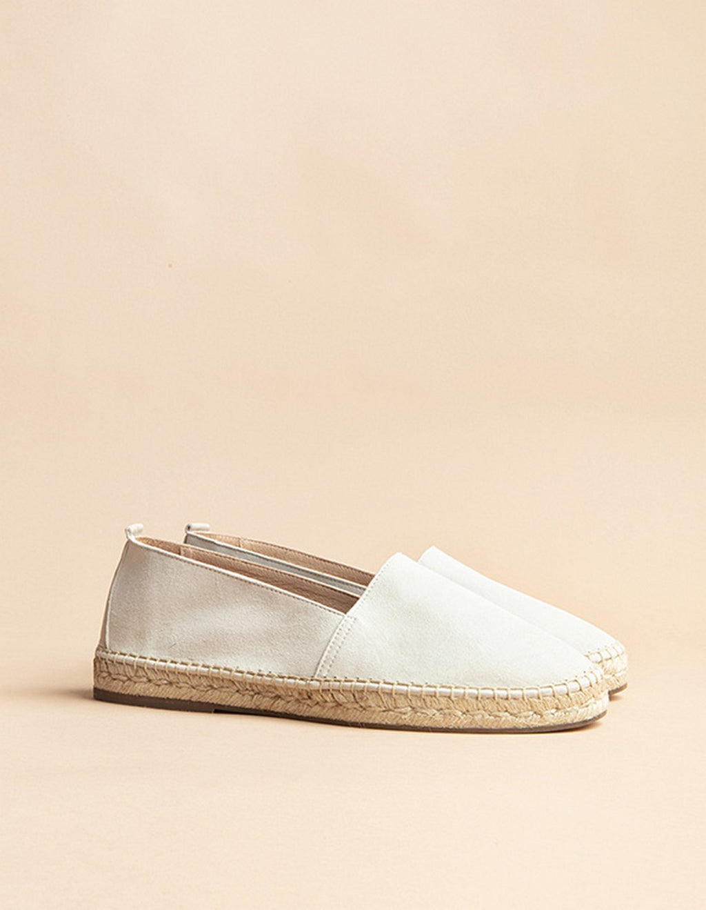 Espadrilles Plates Lyonnaise Daim - Cuir Daim Gris - Homme