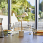 Roby - Lámpara de mesa inalámbrica - Acero - Blanco