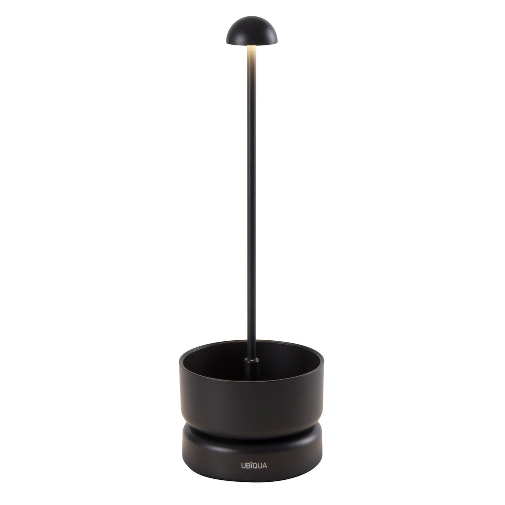 Basket - Lampe De Table Sans Fil - Aluminium - Noir