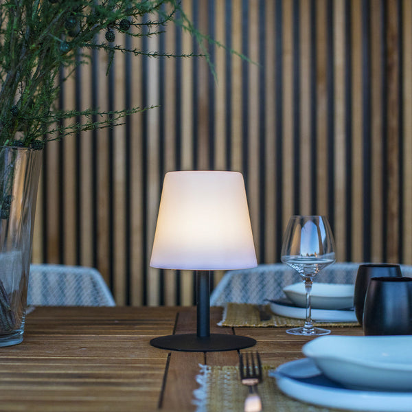 Standy Mini - Wireless Table Lamp - Steel - Black