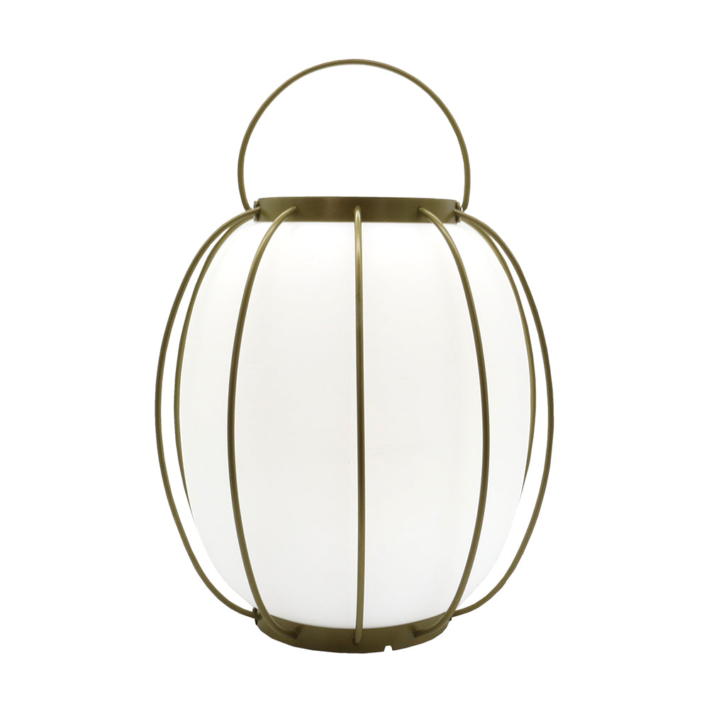 Tulum - Wireless Lantern - Steel - White