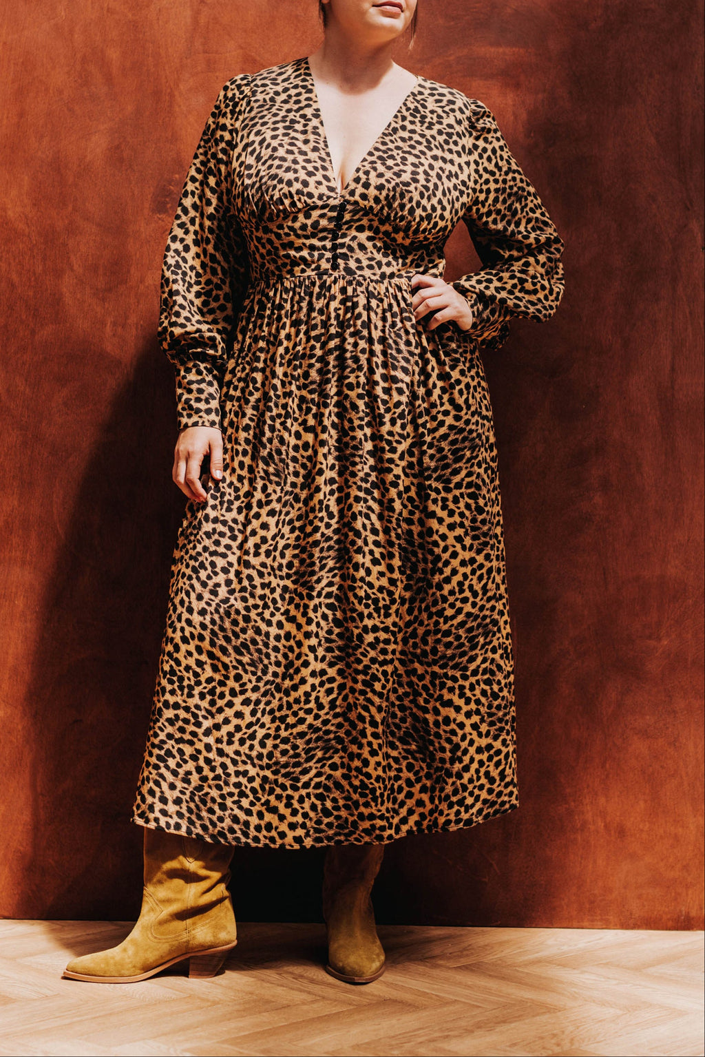 Robe Natacha - Léopard