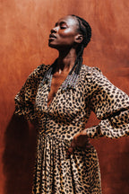 Robe Natacha - Leopard