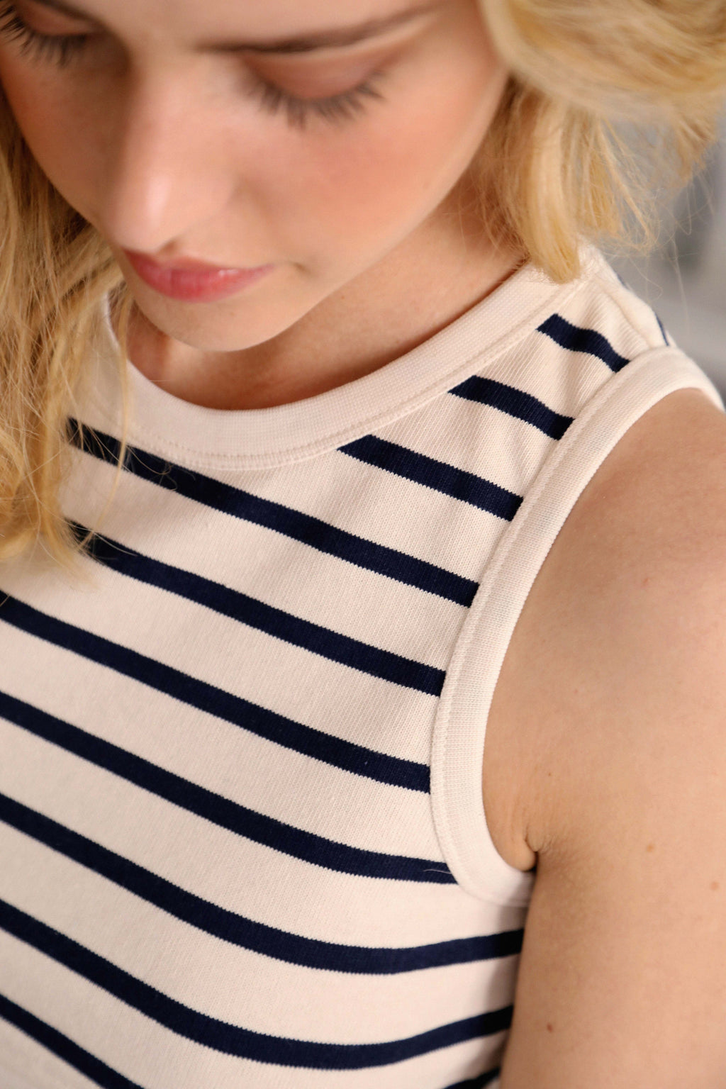Top Le Beaubourg - Bleu Marine - Femme