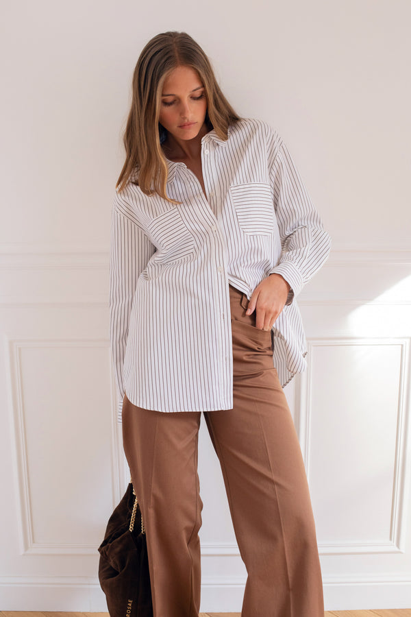 Pantalones Le Cadou - Marrón claro