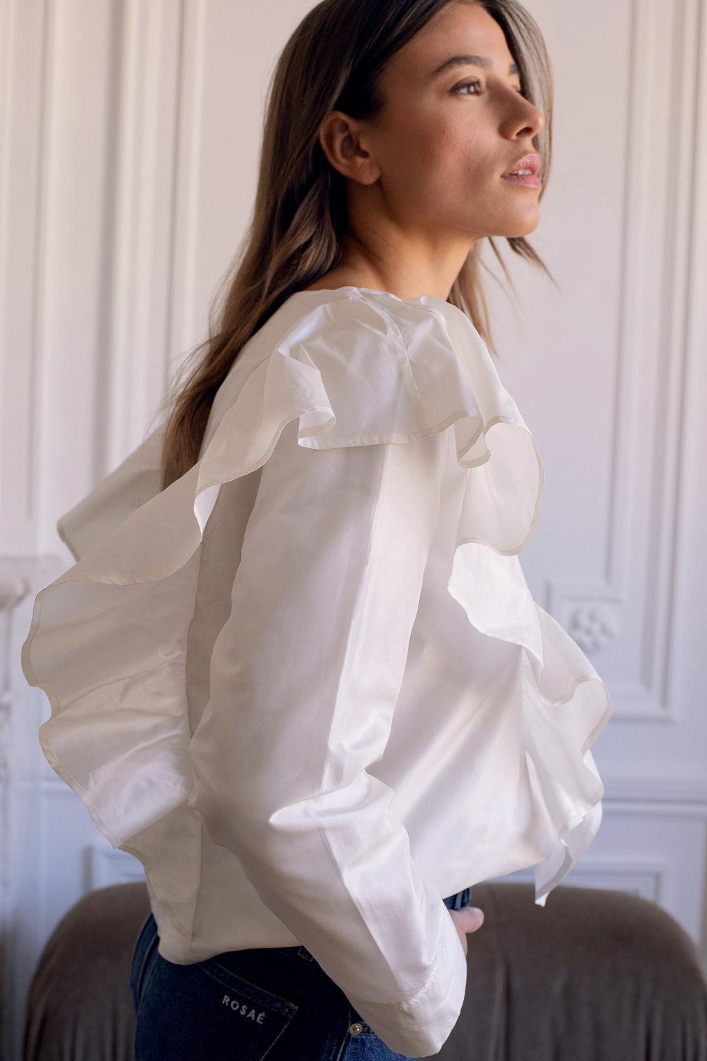 Le Cesaire Blouse - White - Women