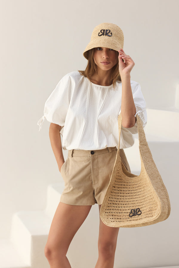 Pantalón corto Le Luciani - Beige